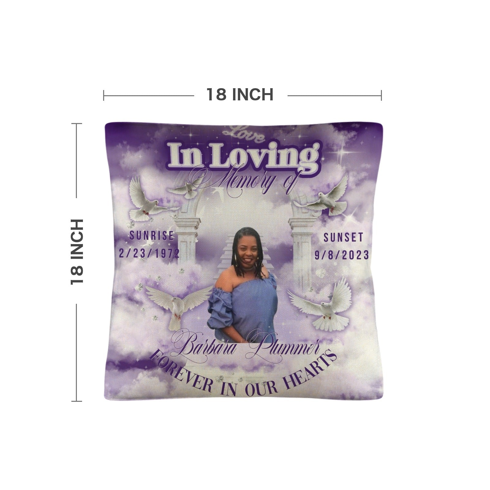 Memorial Pillow 2 Pack