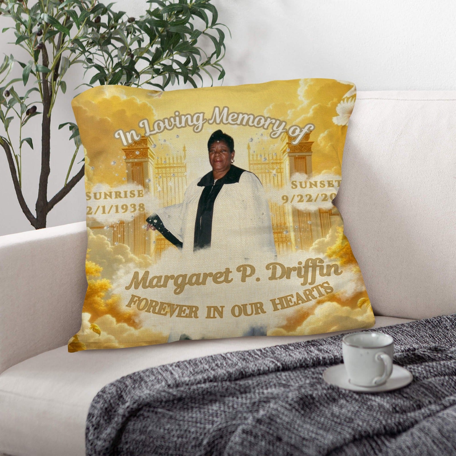 Memorial Pillow 4 pack