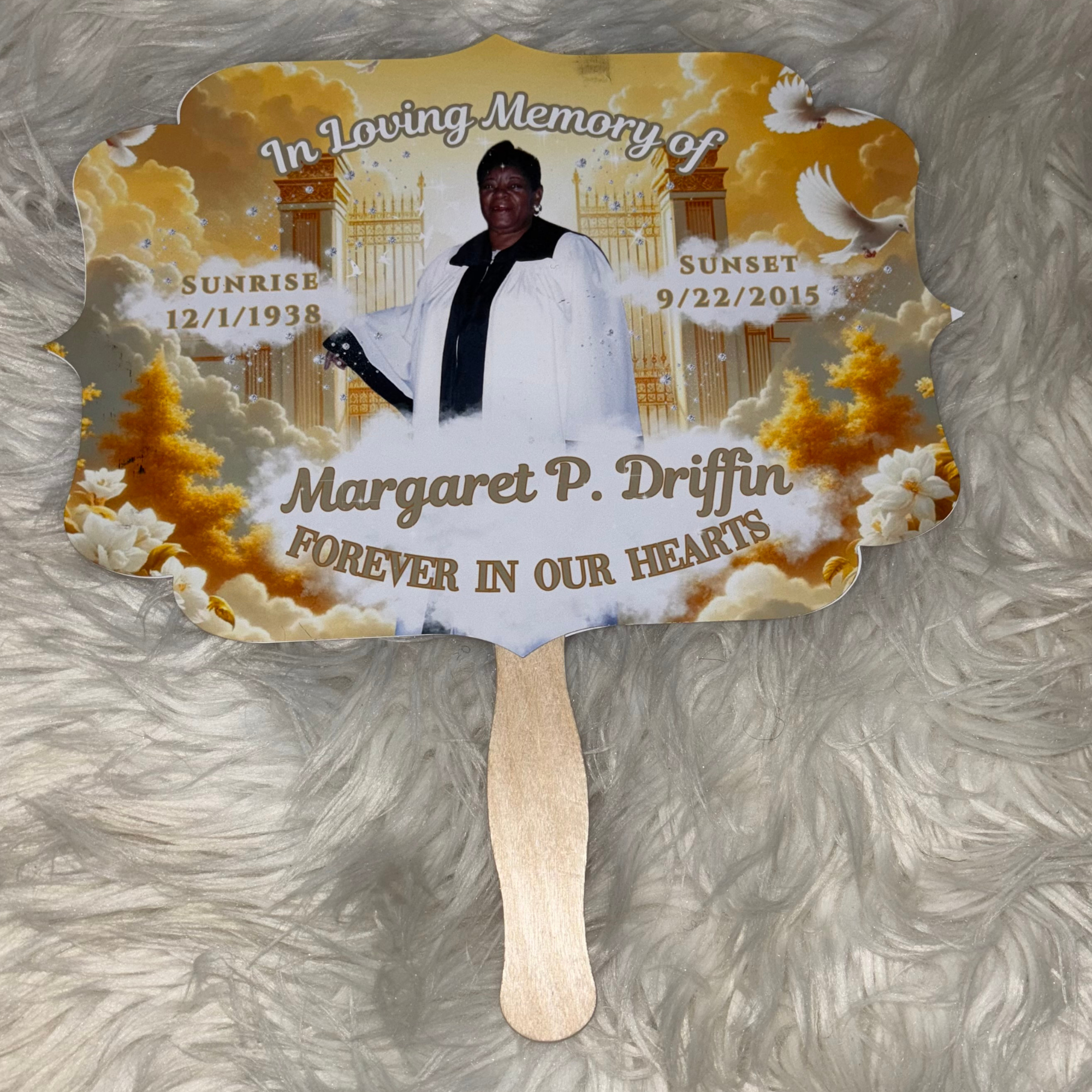 Memorial Fans $2.75 +